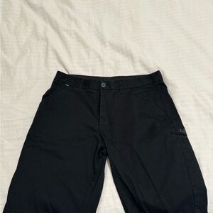 FOX Black Cargo Pants for Men - Classic Fit